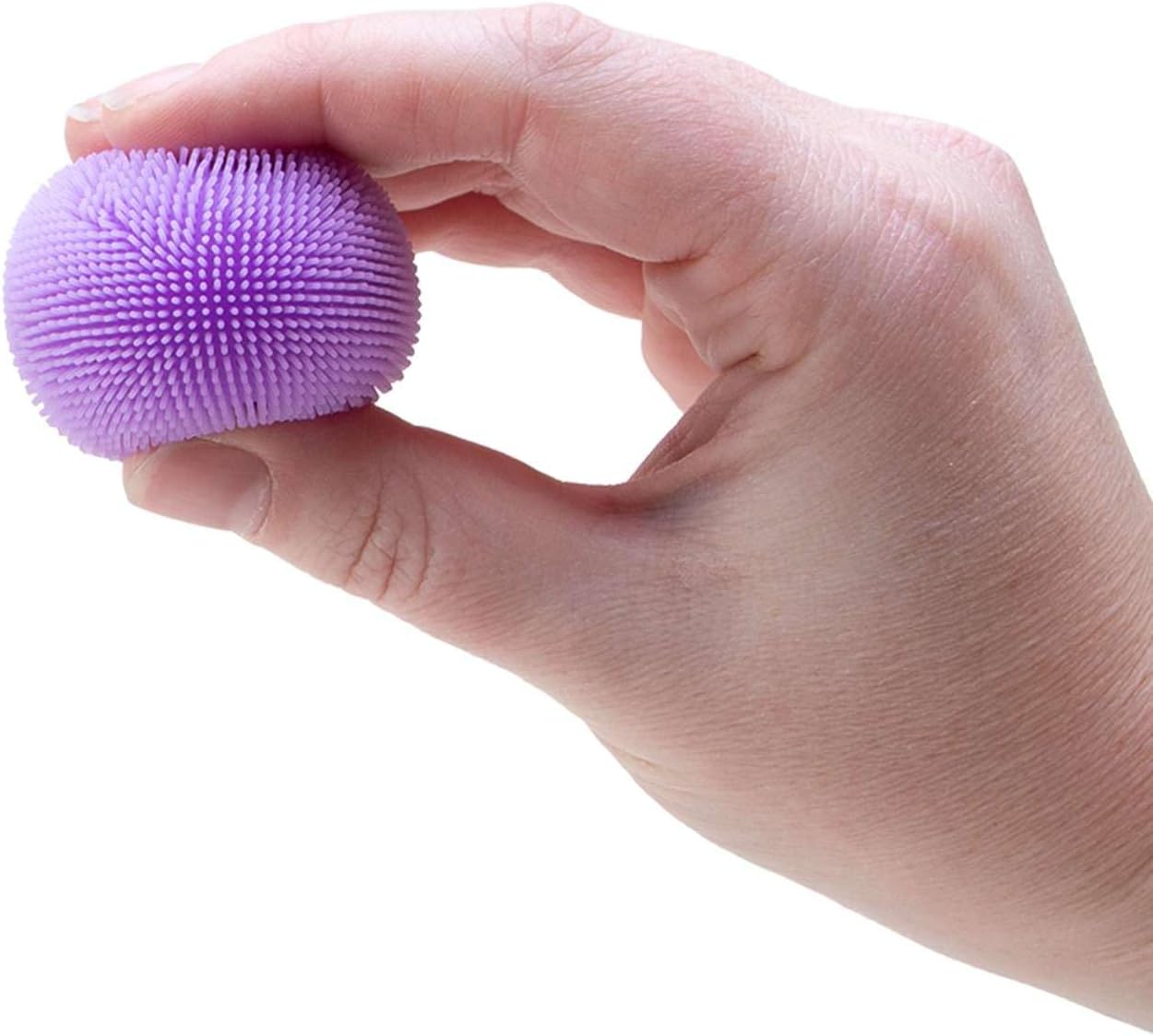 Schylling Teenie NeeDoh 3-Pack Mini Sensory Fuzz Balls with Velvet Texture and Soft Squish. Ages 3 and Up - Image 3